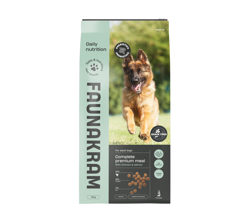 Faunakram PRO BIOTIC GF Chicken & Salmon 28-13 12kg