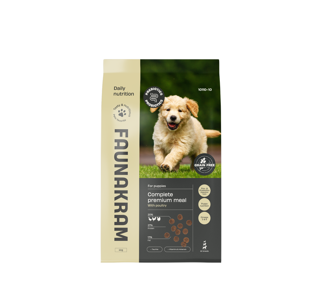 Faunakram PRO BIOTIC Puppy GF Poultry 27-17 4kg