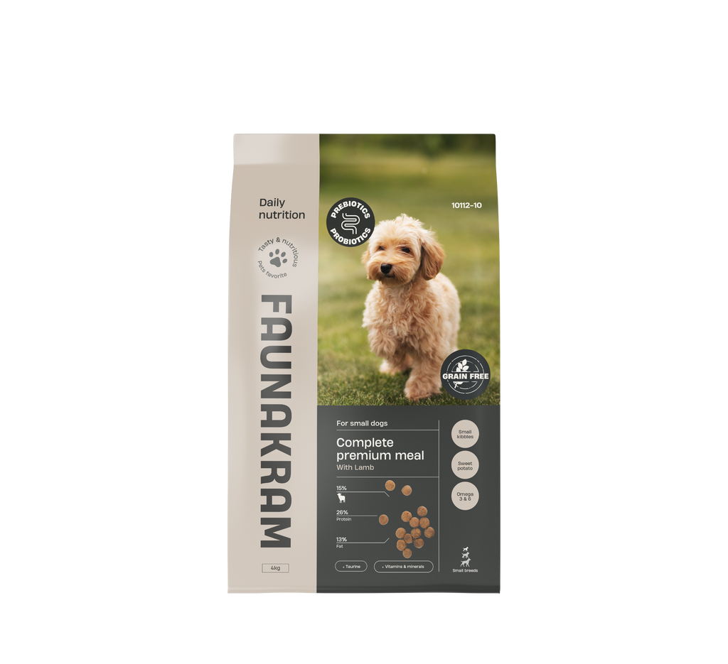 Faunakram PRO BIOTIC GF Lamb for Small dogs 26-13 4kg