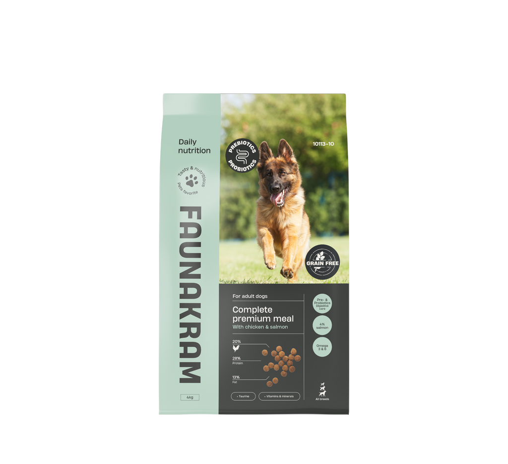 Faunakram PRO BIOTIC GF Chicken & Salmon 28-13 4kg