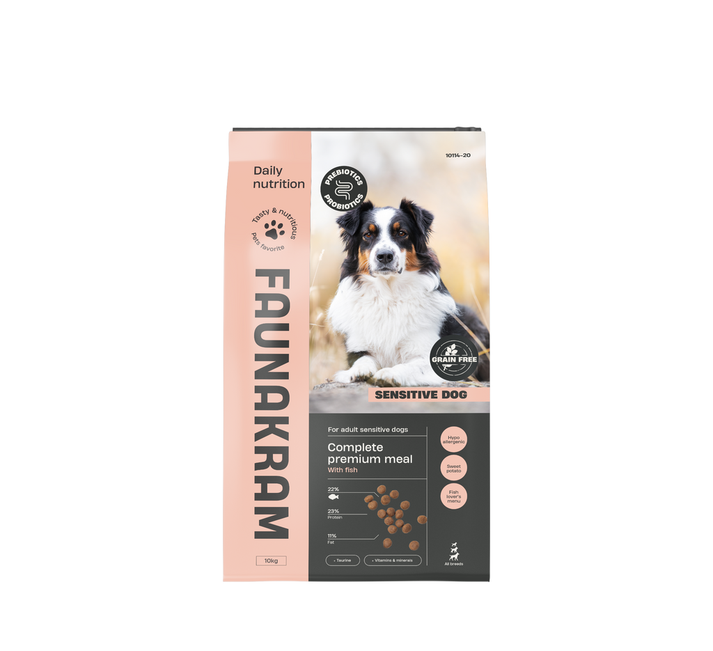 Faunakram PRO BIOTIC Sensitive Dog White-fish 23-11 10kg