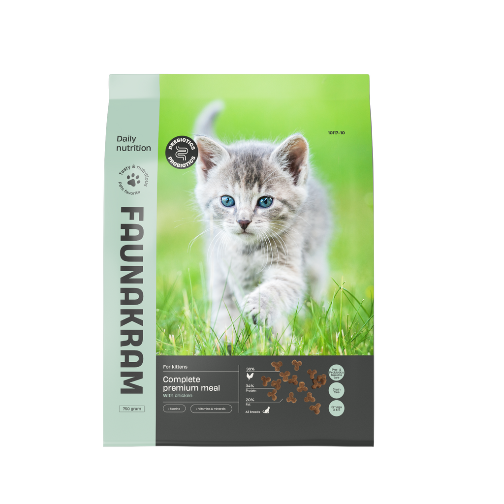 Faunakram PRO-BIOTIC GF Kitten 34-20 750g