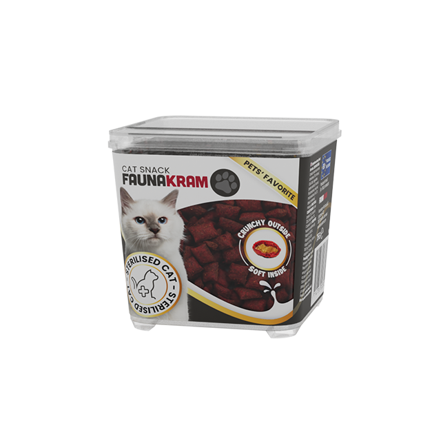 Faunakram Cat pillow Cranberry Bites, sterilized 75g