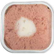 Faunakram GF Cat paté w. Chicken & Milk topping 100g