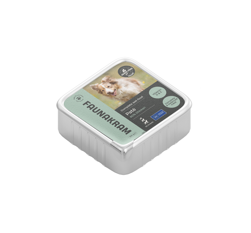 Faunakram Paté 60% Chicken grain free 300g