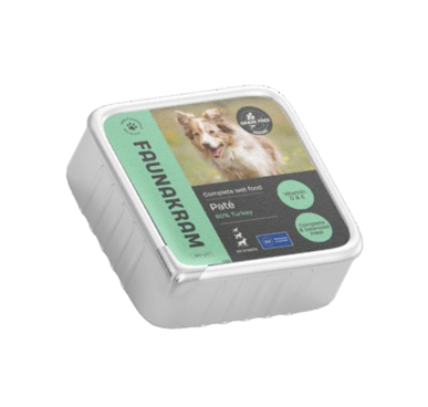 Faunakram Paté 60% Turkey grain free