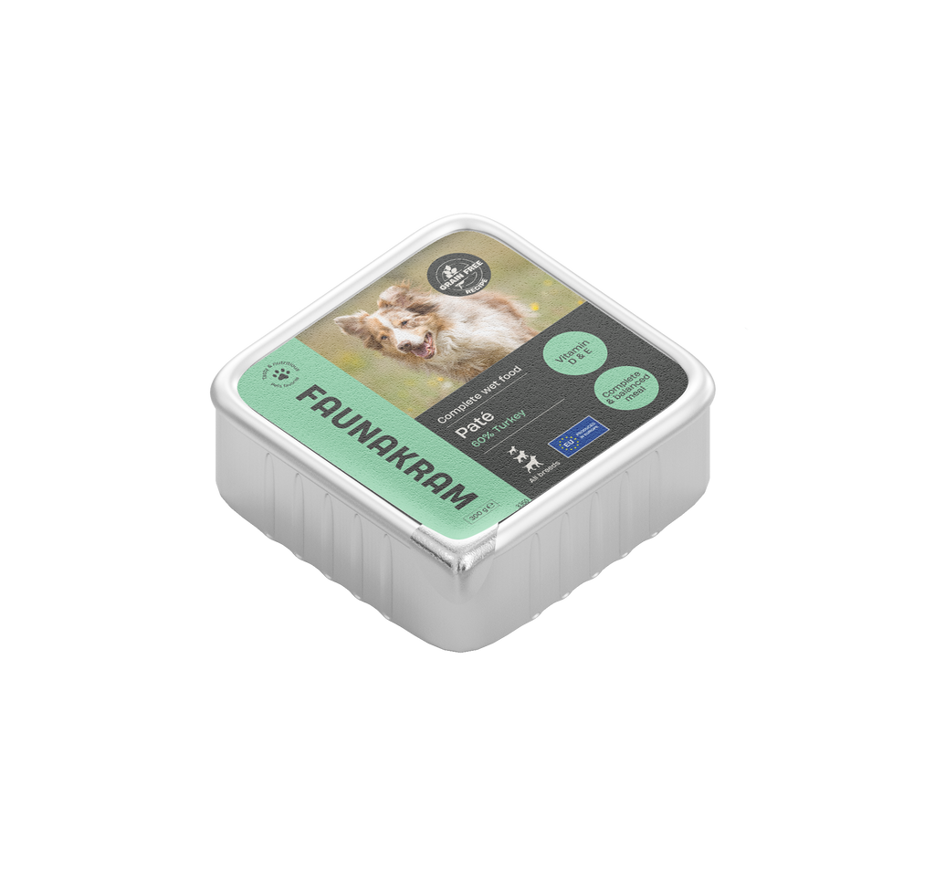 Faunakram Paté 60% Turkey grain free