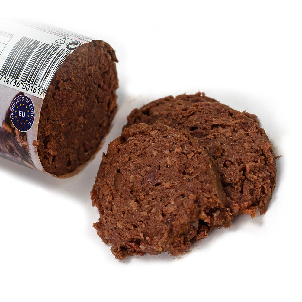 Faunakram premium Sausage wet meal w. Beef 900g