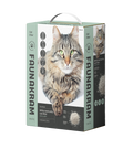Faunakram Pure white Bentonite cat litter Active carbon 8L