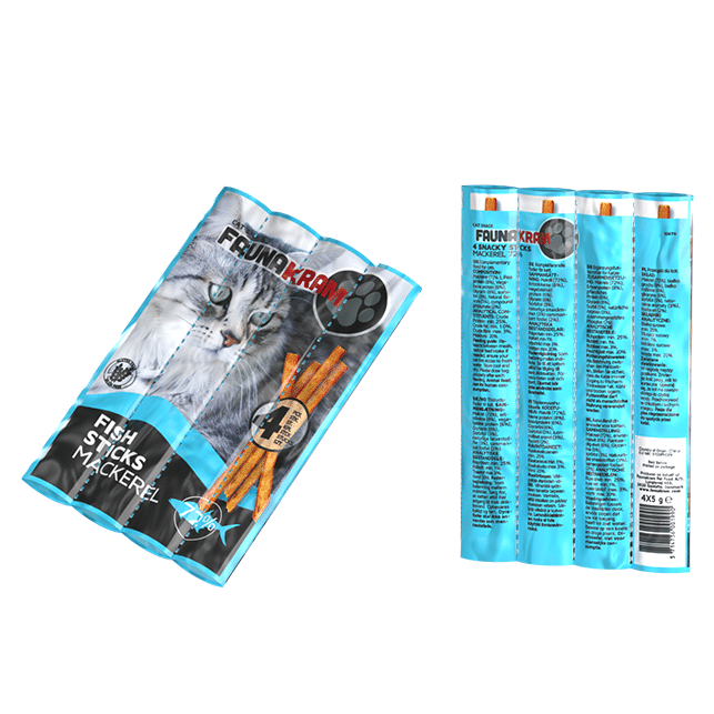Faunakram GF Cat Snack stick Mackarel 4x5g