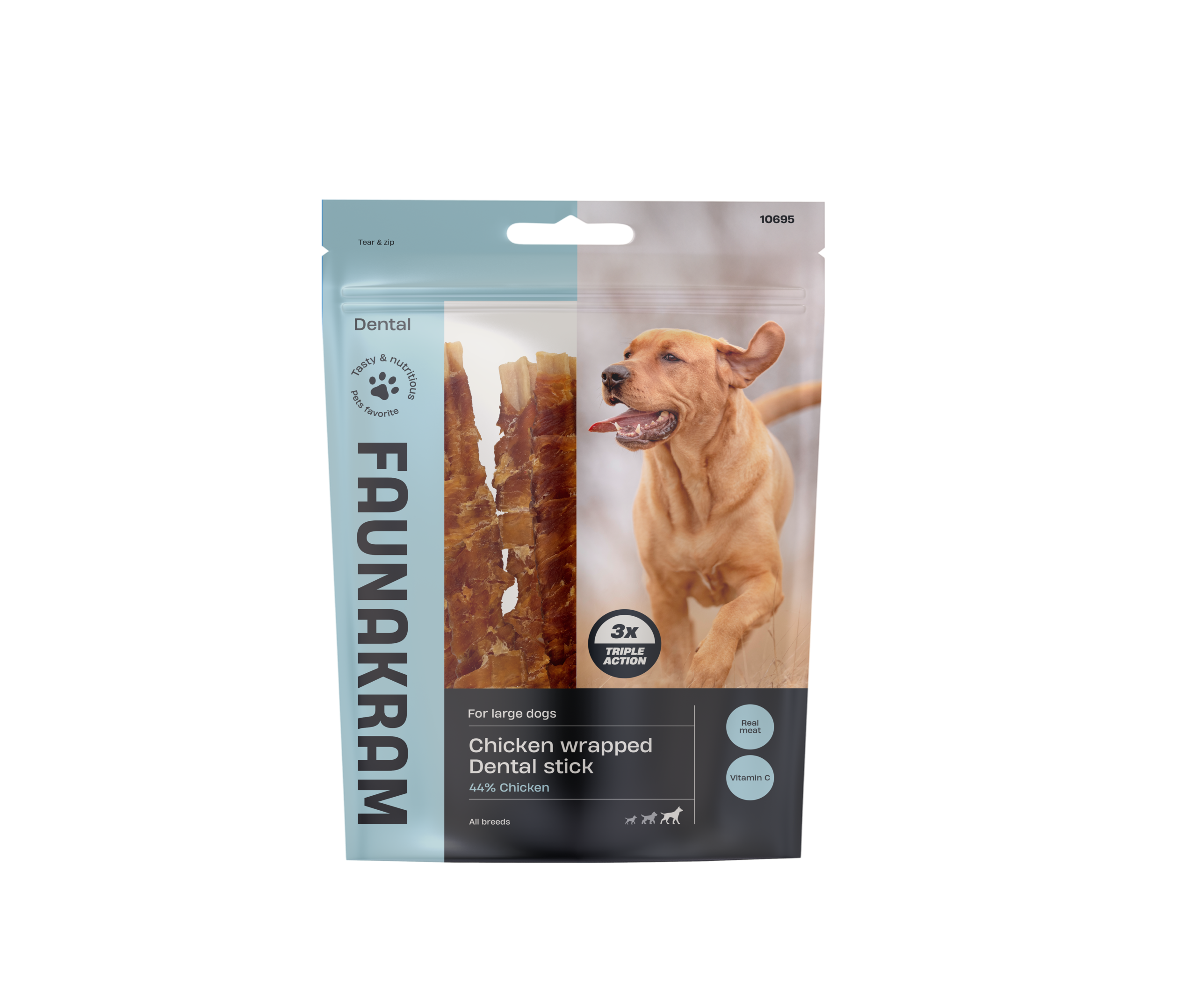 Faunakram Dental sticks Chicken L 7stk 220 g