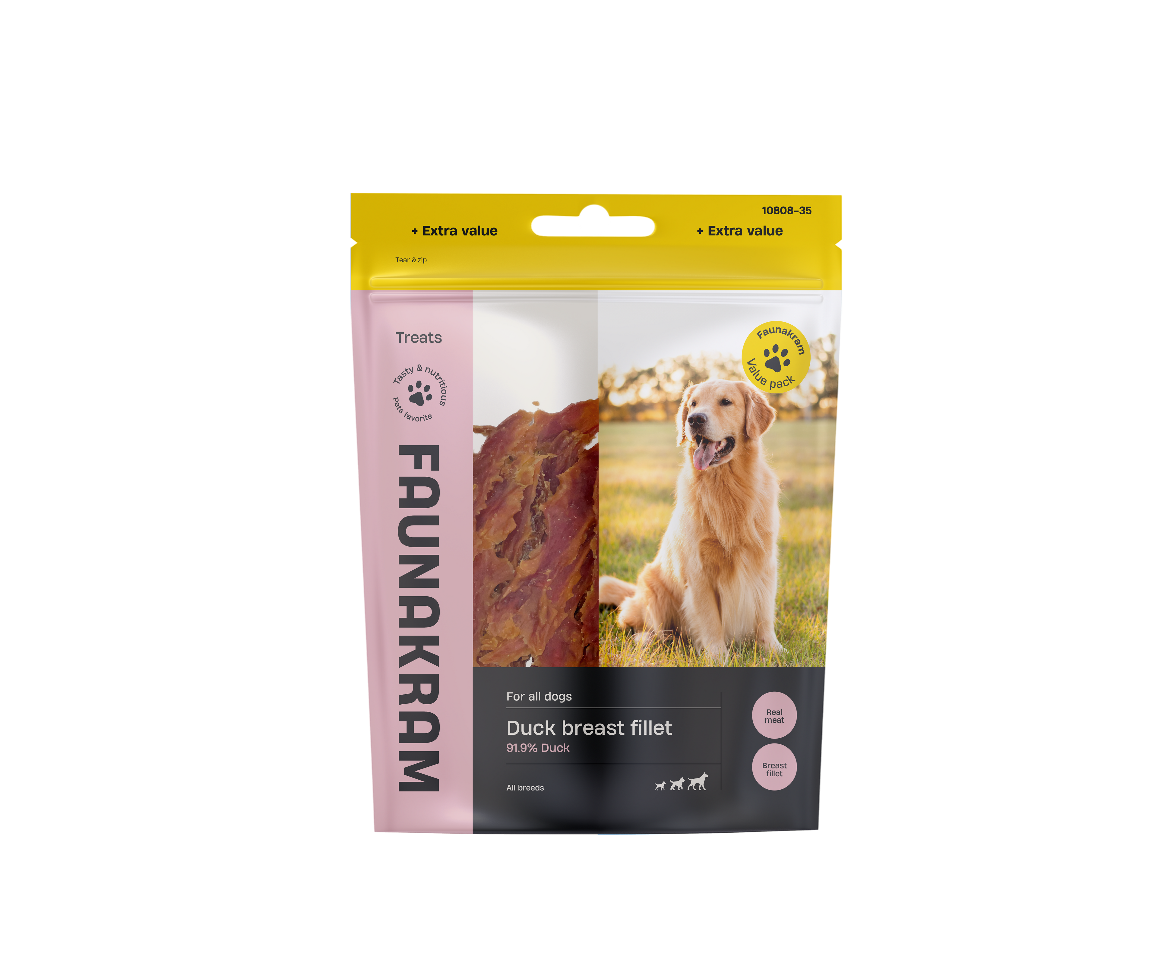 Faunakram valuepack Duck Breast fillet 300g