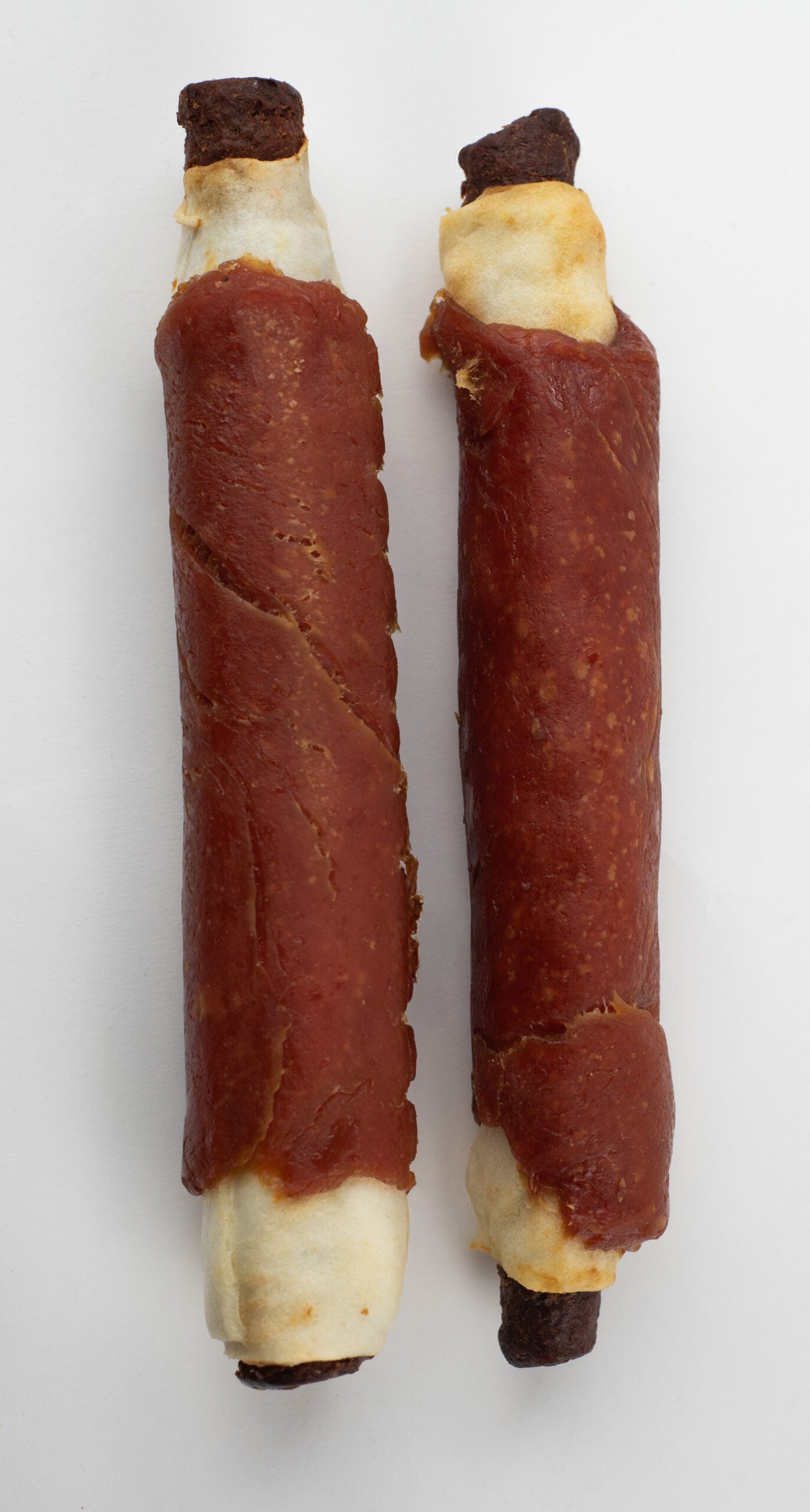 Faunakram Filled Rawhide roll w. Duck Paste 21 cm, 2 stk 300g