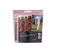 Faunakram Roasted Rawhide bone wrap w. Duck & Duck liver filling, 16,5 cm 700g