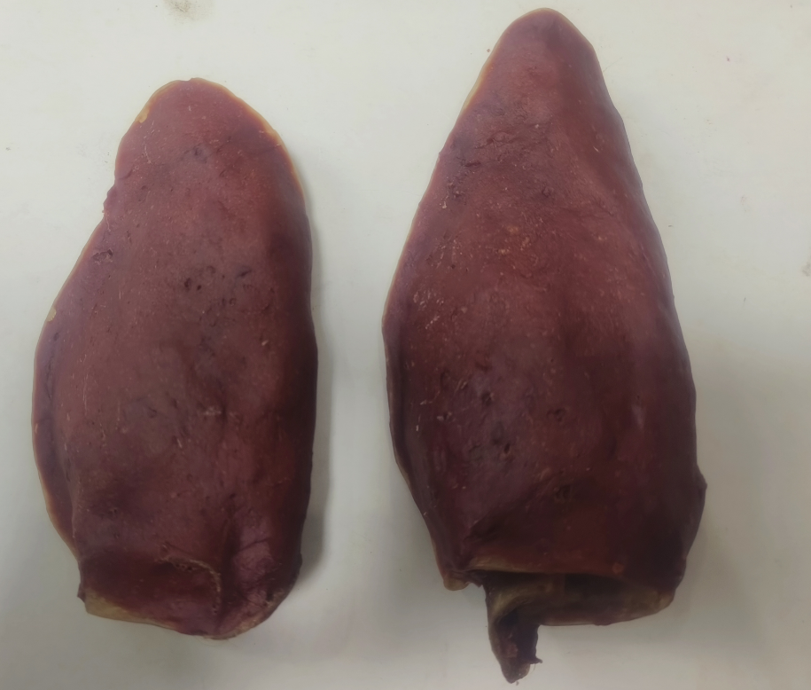 Faunakram Natural Cattle ears with Beef liver 400g